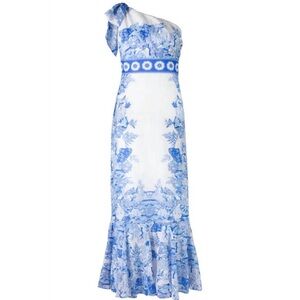 Anna Cate Celine Maxi Dress -Blue Forest Size M